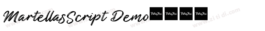 MartellasScript Demo字体转换